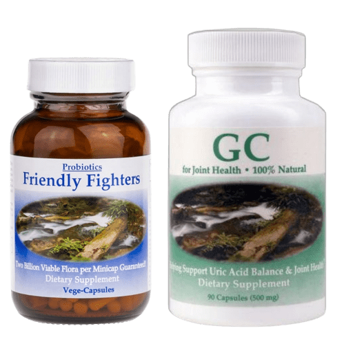 30 Day Supply of GC GoutCare and Friendly Fighters Probiotics Questions & Answers